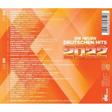 Die neuen deutschen Hits 2022, 2 CDs
