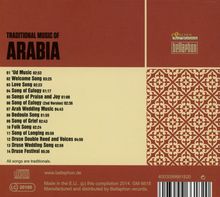 Traditional Music Of Arabia, CD