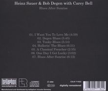 Heinz Sauer &amp; Bob Degen: Blues After Sunrise, CD