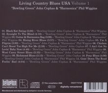 Living Country Blues USA Vol. 1, CD