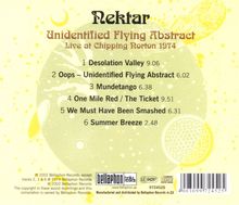 Nektar: Unidentified Flying Abstract - Live At Chipping Norton 1974, CD