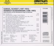 Samuel Scheidt (1587-1654): Orgelwerke, CD