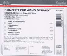 Konzert für Arno Schmidt, CD
