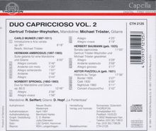 Musik für Mandoline &amp; Gitarre "Duo Capriccioso" Vol.2, CD