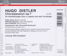 Hugo Distler (1908-1942): Choralpassion op.7, CD