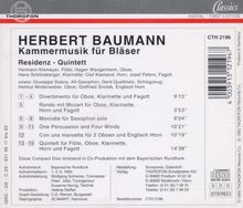 Herbert Baumann (1925-2020): Bläserquintett, CD