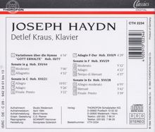 Joseph Haydn (1732-1809): Klaviersonaten H16 Nr.21,28,29,44, CD