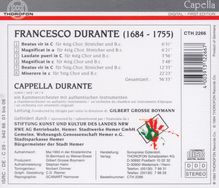 Francesco Durante (1684-1755): Geistliche Chorwerke, CD