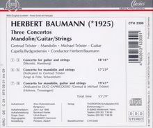 Herbert Baumann (1925-2020): Konzerte, CD