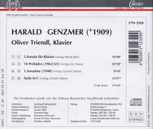 Harald Genzmer (1909-2007): Klavierwerke, CD