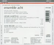 Henri Marteau (1874-1934): Klarinettenquintett op.13, CD