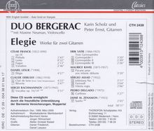 Gitarren-Duo Bergerac - Elegie, CD