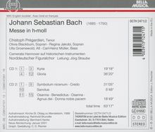 Johann Sebastian Bach (1685-1750): Messe h-moll BWV 232, 2 CDs