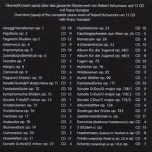 Robert Schumann (1810-1856): Das Klavierwerk, 13 CDs