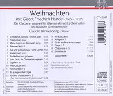 Weihnachten mit Georg Friedrich Händel, CD