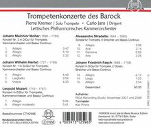 Pierre Kremer - Trompetenkonzerte des Barock, CD