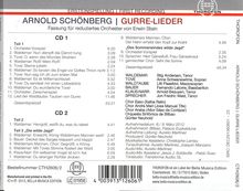 Arnold Schönberg (1874-1951): Gurre-Lieder für Soli,Chor &amp; Orchester (Fassung für reduziertes Orchester von Erwin Stein), 2 CDs