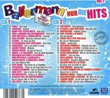 Ballermann: Nur die Hits Vol.2, 2 CDs