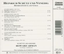 Schütz und Venedig, CD