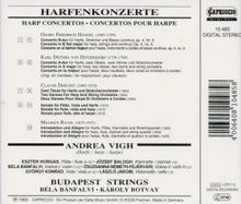 Andrea Vigh spielt Harfenkonzerte, CD