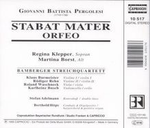 Giovanni Battista Pergolesi (1710-1736): Kantate "Orfeo", CD