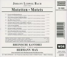 Johann Ludwig Bach (1677-1731): Motetten, CD