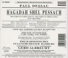 Paul Dessau (1894-1979): Hagadah shel Pessach (Oratorium), 2 CDs