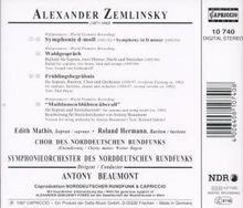 Alexander von Zemlinsky (1871-1942): Symphonie Nr.1 d-moll, CD