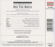 Johann Heinrich Rolle (1716-1785): Der Tod Abels, CD