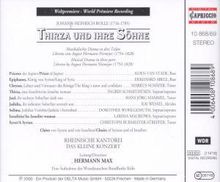 Johann Heinrich Rolle (1716-1785): Thirza und ihre Söhne, 2 CDs