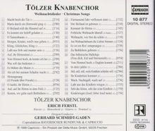 Tölzer Knabenchor - Weihnachtslieder, CD