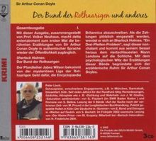 Conan Doyle,A:Sherlock Holmes - Der Bund der Rothaarigen, 3 CDs