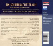 Felix Mendelssohn Bartholdy (1809-1847): Ein Sommernachtstraum, 2 CDs