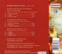 Joseph Martin Kraus (1756-1792): Streichquartette op.1 Nr.3 &amp; 4, CD