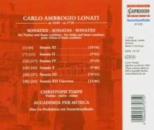 Carlo Ambrogio Lonati (1645-1703): Violinsonaten Nr.2-4,10-12, CD