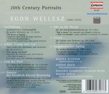 Egon Wellesz (1885-1974): Orchesterlieder, CD