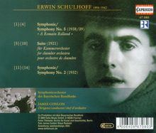 Erwin Schulhoff (1894-1942): Symphonien Nr.2 &amp; 5, CD