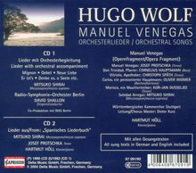 Hugo Wolf (1860-1903): Manuel Venegas (Opernfragment), 2 CDs