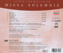 Ludwig van Beethoven (1770-1827): Missa Solemnis op.123, 1 CD und 1 DVD