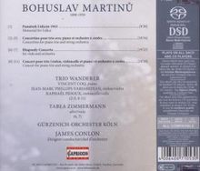 Bohuslav Martinu (1890-1959): Konzert für Klaviertrio &amp; Streicher, Super Audio CD