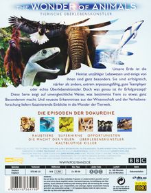 The Wonder of Animals: Tierische Überlebenskünstler (Blu-ray), 2 Blu-ray Discs