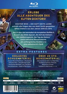 Doctor Who - Die Matt Smith Jahre: Der komplette 11. Doktor (Jubiläumsedition) (Blu-ray), 21 Blu-ray Discs