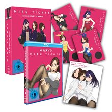 "Miru Tights: Die komplette Serie", "みるタイツ", "FSK 16", mehrere Manga-Charaktere in Strumpfhosen und verschiedenen Outfits.