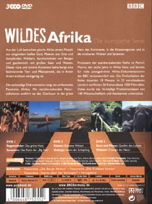 Wildes Afrika, 3 DVDs