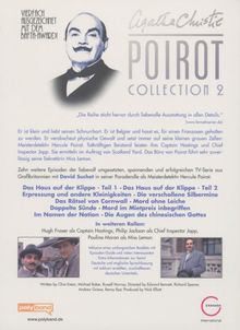 Agatha Christie's Hercule Poirot: Die Collection Vol.2, 3 DVDs