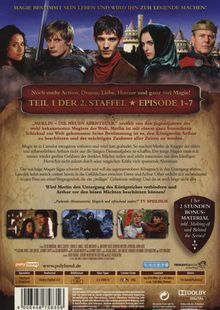 Merlin: Die neuen Abenteuer Season 2 Box 1 (Vol.3), 3 DVDs