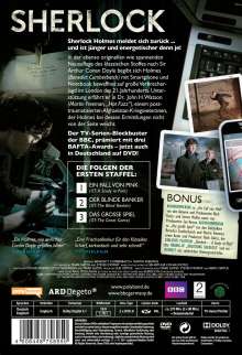 Sherlock Staffel 1, 2 DVDs