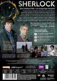 Sherlock Staffel 2, 2 DVDs