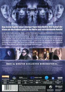Orphan Black Staffel 5 (finale Staffel), 3 DVDs