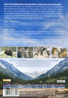 Über den Wolken - Leben in den Bergen: Rocky Mountains / Himalaya / Anden, DVD